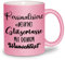 glitzertassen.de® | Personalisiert mit deinem Wunschtext | Tasse mit Glitzer | Geschenkidee | Geburtstag | Kaffeetasse | lustige Sprüche | Keramik | 330 ml | Rosé