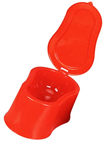 Cabilock Portable Toilette Für Drinnen Und Draußen Einfache Tragbare Pvc-toilette Für Bauprojekte Und Camping Praktisch Und Raumsparend Für Notfälle Für Temporäre Nutzung