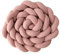 CuteCraft Meliboo Dekokissen, flauschig, geflochten, Höhe bis zu 17 cm, handgefertigt in Europa, dekoratives Geflecht, Premium, große Farbauswahl