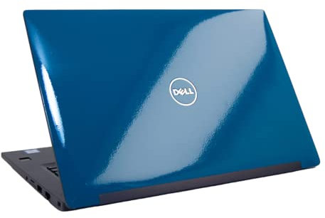 Dell Laptop 14 pollici, notebook da 14 pollici, Latitude 7480, i5-6300U, 16 GB RAM DDR4, SSD da 512 GB, tastiera QWERTZ, laptop Windows 10, 2 anni di garanzia (ricondizionato) (Teal Blue)