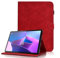 Funda para Lenovo Tab M10 Plus 3rd Gen 10.6 Pollici 2022 (TB125FU /TB128FU) Flip Cover de PU Cuero Protección Múlti Ángulos Soporte Case con Auto Reposo/Activación Protectora Carcasa, Rojo