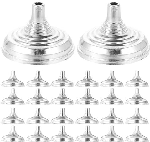 Operitacx Flag Pole Base - Silver Plastic Table Flag Holder Stand for Desk Office Events with 20 Holes for Multi-Flag Display Easy Assembly
