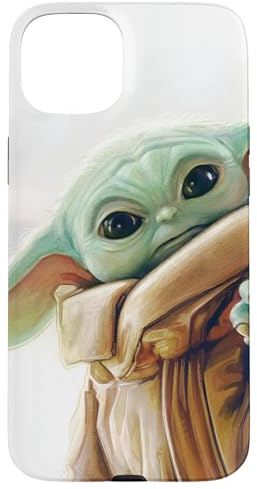 Star Wars The Mandalorian Grogu White Hülle für iPhone 15 Plus