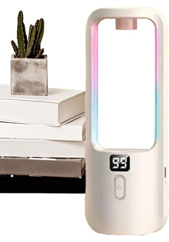 IAZE Automatic Aromatherapy Diffuser, Oil Diffuser Battery Operated, Battery Operated Oil Diffuser With Digital Display, Oils For Diffusers