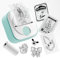 Phomemo Q02 Mini Drucker, Tragbarer Etikettendrucker Kompatibel mit Telefon & Tablet, Sticker Drucker für Studium, Notizen, Bilder, Fotos, Liste, Memo, Tagebücher, Heimwerken, Grün