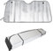 Nakloe - Parasol Coche Delantero - Parasol Coche - Proteccion efectiva contra el Calor y Rayos UV - Parasol para Coche, Furgoneta, Todoterreno y Camiones - Diferentes Medidas (130x60 cm)