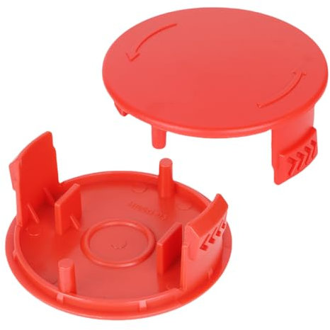 Yweller F016F04841 Rasentrimmer abdeckung Spulenabdeckung passend für Bosch AFS 23-37 Freischneider, 2 Stück Hochwertige Qualität Spulendeckel Kompatibel mit Bosch F016800431 Trimmerfaden