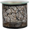 Woodbridge Teelicht Duftlampe | Botanicals Black | Teelichthalter für Zuhause | Duftkerzenhalter Kerzenaccesoires | Duftlampe für Duftwachs
