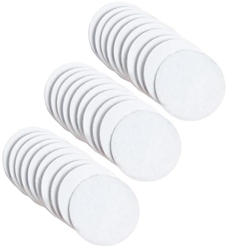 Nuytghr Aufkleber-Quadrate mit Klebstoff, schwarze Klebepunkte, abnehmbare
