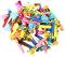 ibasenice 100St Blasrolle Pfeife Party- Partyausfälle Pinata-Füller Geburtstag Krachmacher party zubehör kinder partyzubehör kinder spielzeuge Horn Jubelnde Requisiten Partykrachmacher