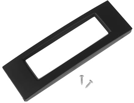 MAMXVKVZEU Coque D'écran C pour Autoradio Cadre Fixe Lecteur CD Boîtier De Remplacement pour Peugeot 207 Cadre de façade Radio