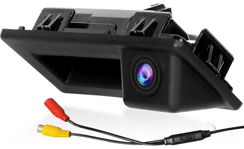 Hodozzy Rückfahrkamera wasserdichte mit Automatischen Parklinien, 170° Weitwinkel, Nachtsicht Auto Rückfahrkamera für VW Passat/Touareg/Tiguan/Sharan, Audi A3 S3 A4L/ Q7 Skoda Superb/Octavia