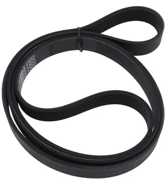 YINETTECH Courroie d'entraînement pour Lave-linge W10388414 AP6020747 Compatible avec Whirlpool 48 X 5/8 Pouces 7 Nervures