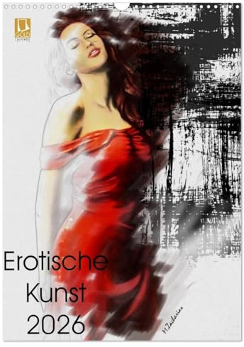 Erotische Kunst der Künstlerin Marita Zacharias (Wandkalender 2026 DIN A3 hoch), CALVENDO Monatskalender: 13 erotische Gemälde in einem sinnlichen zu 100% handgemalten Kunstkalender (CALVENDO Erotik)