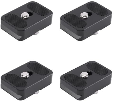 MVOSJFIE 4X PU-25 Universal Mini Standard QR Quick Release Plate Digital SLR Camera Comes with an Hex Key