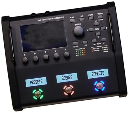 Professionelle Gitarreneffektpedale Multieffektgerät Für E Gitarre Verstärkersimulation Delay Hall Zubehör