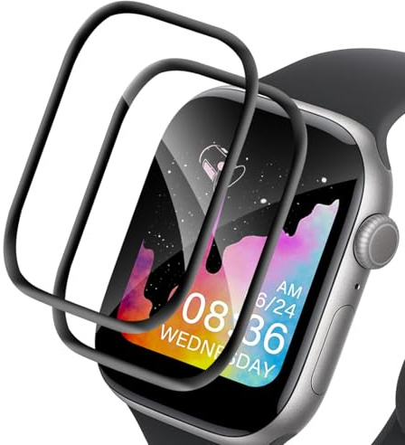 Carantee 2 Pièces Verre Trempé pour Apple Watch Series 11 42mm, Résistant Protection écran, Sans Bulles Vitre Haut Définition Vitre Protection Compatible avec Apple Watch Series 11 42mm