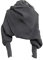 Stofirst Mode Herbst Winter Warm Häkeln Stricken Einfarbig Wrap Schal Shawl Cape mit Ärmeln Für Damen Herren