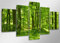 Visario 160 x 80 cm Bild auf Leinwand grün Wald 5507-SCT deutsche Marke und Lager - Die Bilder/das Wandbild/der Kunstdruck ist fertig gerahmt