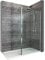ELEGANT 1700mm Walk in Wetroom Shower Screen Panel 300mm Return Panel + 1700x700mm Stone Tray Waste