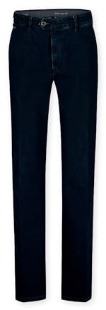 BRÜHL FINE TROUSERS Chino Hose Herren Stretch Parma 003142 I Stoffhose Herren mit Komfortdehnbund in Ring-Stretch-Denim I Optimale Bewegungsfreiheit