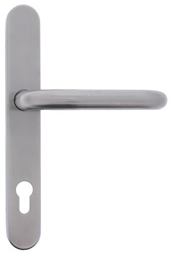 ToniTec Ensemble de plaque longue à cadre étroit demi-set modèle Quan PZ 92 mm en acier inoxydable