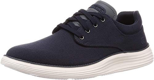 Skechers Status 2.0 Burbank, Zapatillas Hombre, Navy, 45 EU