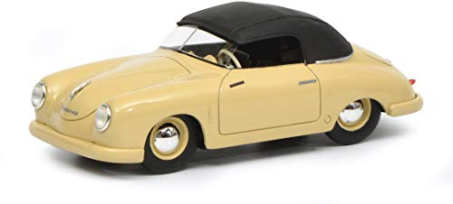 Schuco 450879700, beige Gmünd Porsche 356, convertible closed, model car, 1:43, resin