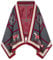 EXTREE Scarfs for Women Pashmina Silky Shawl Wrap for Evening Dressing Horse Scarf Blanket Open Front Poncho Cape, S1-red Wine, Medium