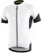 Dooy Men's Cycling Bike Jersey, Short Sleeve MTB Shirts with 3 Rear Pockets-Breathable,Smooth Zipper Biking Shirt White