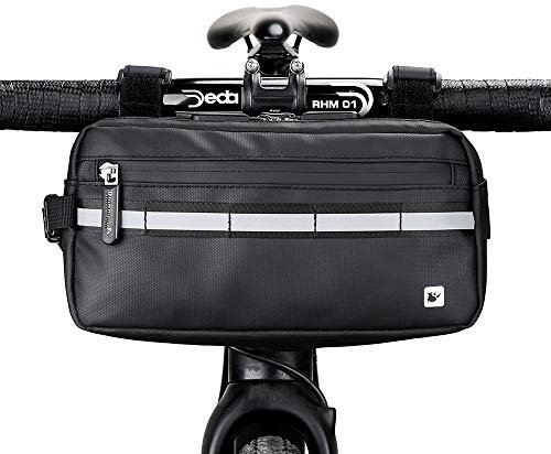 Rhinowalk Lenkertasche Fahrrad, wasserdichte Fahrradtasche, Fahrradkorb, Fahrradtasche vorne Lenker, Hüfttasche für Sport, professionelles Fahrradzubehör