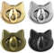 YSTJKD Chiusura a Torsione Borsa Borsetta Chiusura Artigianale Borsa Twist Lock Borsa Decorazione Serratura Chiusura per Borse Faidate Accessori per Borse Frizioni Borsetta e Borsa Tracolla 4 PCS