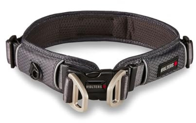 Wolters Halsband Active Pro Comfort, Größe:35-40 cm, Farbe:anthrazit/anthrazit