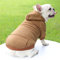 Wasserdichte Hundemantel Winter Warme Jacke Hunde Welpen Pullover Junge Für Kleine Mit Tasche - Warmer Hund Medium Hoodie Herbst Kleidung Winter Fleece Haustierkleidung Hunde Wintermantel Kleine Hunde
