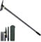 TENSURELIN Folding Pickaxe Hoe for Digging, Multi-Function Detachable, Garden Pick with Two Extension rods, Great for Loosing Soil, Camping Shovel for Outdoors