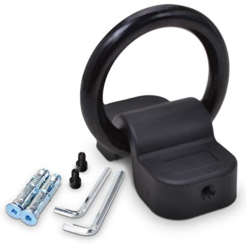 Oramics Wall Anchor Floor Anchor for Bicycle and Motorcycle [Anti-Theft Made of Q235 Steel] Anti-Theft with Diameter 14 mm Steel Shackle - Wall Mount for Bicycle Lock, Ground Anchor Bicycle