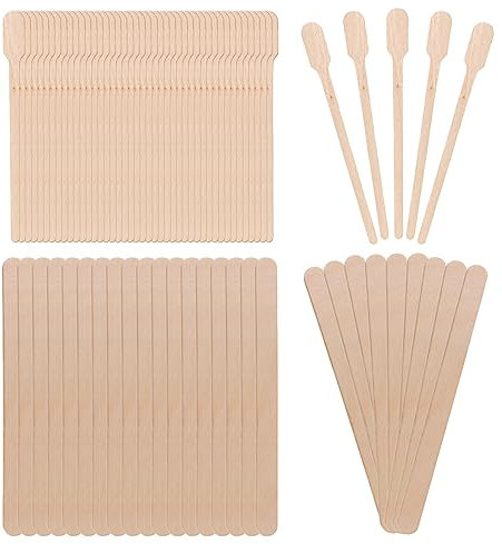Lot de 250 bâtonnets de beauté pour épilation à la cire et à l'épilation, bâtons de beauté jetables pour salon de beauté