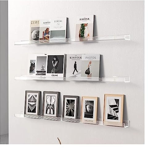 Prospektständer/ Prospekthalter Ständer Acryl Klar Zeitschriftenständer Für Die Wand, 3 Etagen Kompakt Broschürenhalter Bücherregal Organizer Stand, Für Büro Kirche Kaffee Shop Display Zeitungshalter