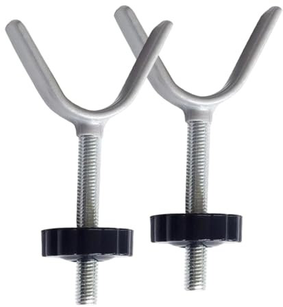 NHPY 2 PCS Y Filetées de Broche Tiges,Barrières Et Extensions pour la Sécurité,M10,Bébé Gates Vis Tiges Fixation de la Barrière de Sécurité pour,Bébé Tiges Pression,Porte d'escalier