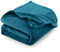 CozyLux Kuscheldecke Flauschig Decke Groß XXL 220x240 cm für 4 Jahreszeiten - Weich/Warm/Leicht Sofadecke Wohndecke Couchdecke für Bett/Sofa/Couch, Flanell Fleecedecke 240x220 cm Türkis