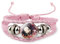 PQKL-party Demon Slayer Armband,Demon Slayer Geflochtenes Lederarmband,1pcs Demon Slayer Abzeichen Druck Armband,Verstellbar Armbänder, Anime Armband,FüR Kinder Erwachsene Anime-Fans Geschenk