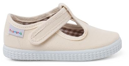 Pisamonas Pepitos Niños Cinta Adhesiva Tipo Zapatilla Size 27 Color Mezclilla Blanca