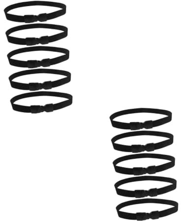 TOPBATHY 10pcs Garbage Bin Elastic Bands Fixing Ring for Outdoor Bin Bag Fasteners Trash Can Band for Kitchen Bedroom for Garbage Bag Holder