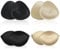 FUIPVGI 4 Pairs Bra Pads Inserts,Bra Inserts,Removable Push Up Breast Enhancer Bra Foam Sponge Pads Bra Pads Inserts,Bra Inserts Push Up for Bikini Lingerie Top Swimsuit (2 colors)