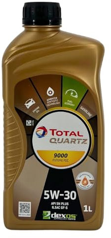TotalEnergies Motoröl 5W-30 Quartz Synthetiköl Motor Öl API API SN PLUS 9000 Future FGC 1 L
