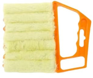 YUYQAQ Blind Cleaner Duster Tool Window Venetian 7 Finger Dusting Cleaner Tool Shutters Venetian Shades Brush Window Air Conditioner Duster Dirt Cleaner