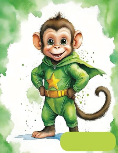 Monkey notebook: Playful cover for the cutest notebook