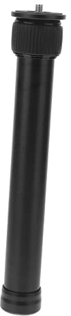 Lurrose Gimbal mit 1/4 Zoll Schraube aus Aluminiumlegierung Verlängerungsstange Stabile Stativverlängerung und 3/8 Zoll Gewinde für Kamerastabilisator