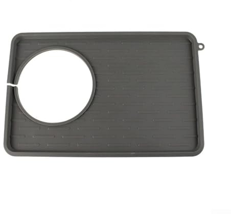 Coffee Mat For Sage 870 880 Silicone Non Slip For Barista Accessory With Water Tank Gap Cover And Textured For Espresso Machine