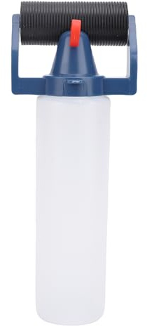 Acouto Wood Glue Roller Applicator Bottle Plastic Glue Dispenser with Cap Manual Silicone Roller for Even Coating Precise Application for Woodworking Crafts